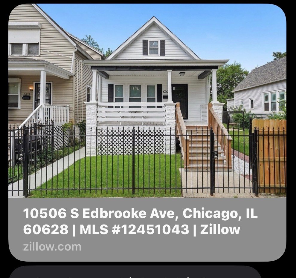 Chicago House: 10506 S Edbrooke Ave, Chicago, IL 60628