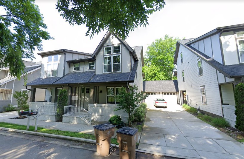 Nashville Townhome: 1726 Carvell Ave
