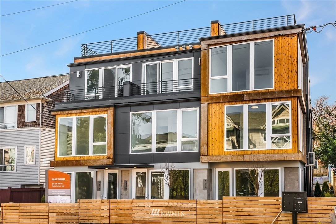 Seattle Townhome: 643c NW 85th St