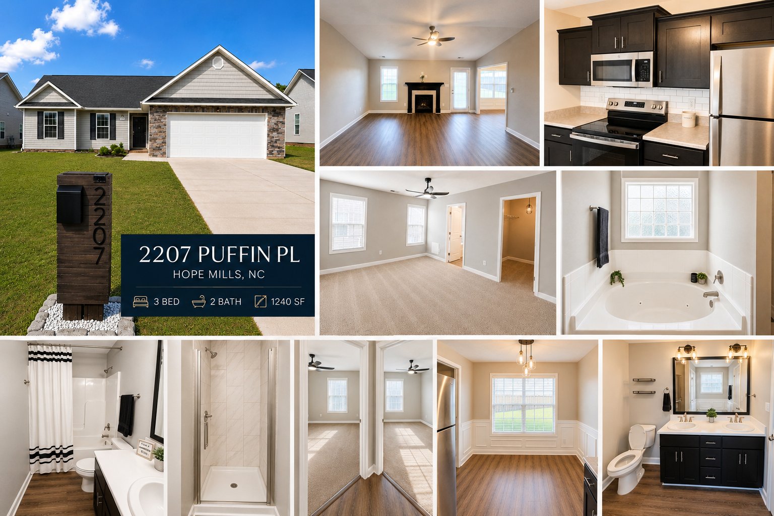 Fayetteville House: 2207 Puffin Pl