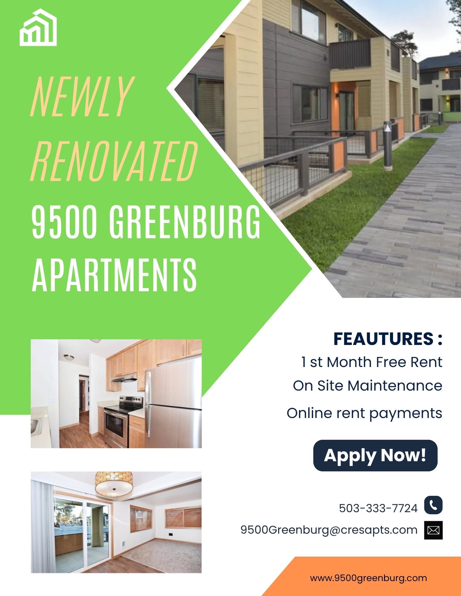 Tigard Apartment: 9500 SW Greenburg Rd