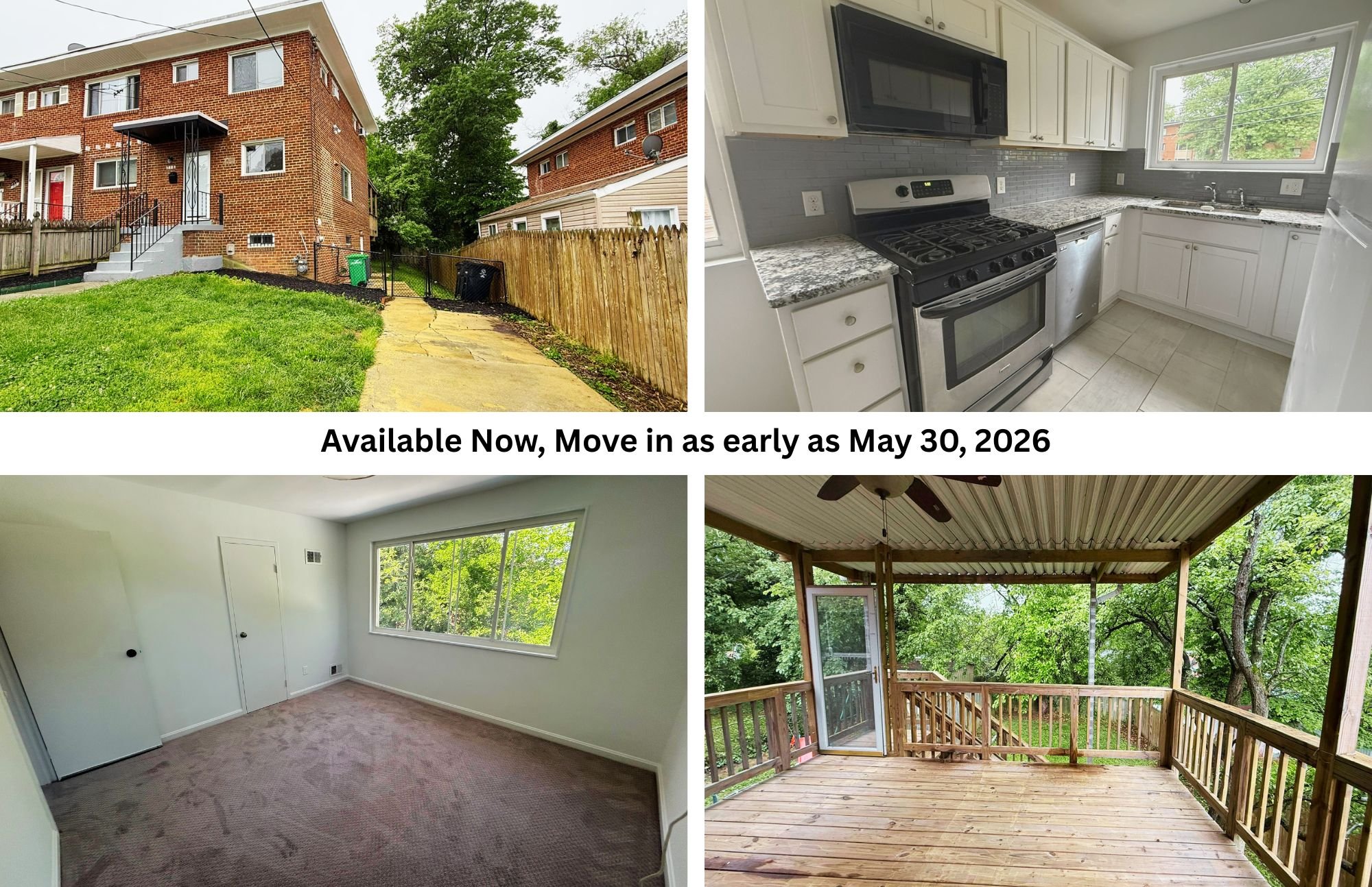 Oxon Hill Townhome: 716 Audrey Lane