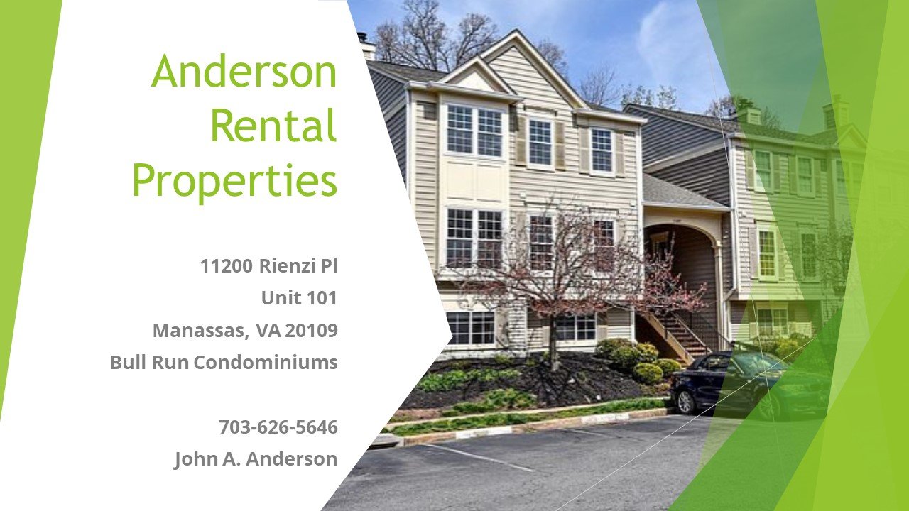 Manassas Condo: 11200 Rienzi Place
