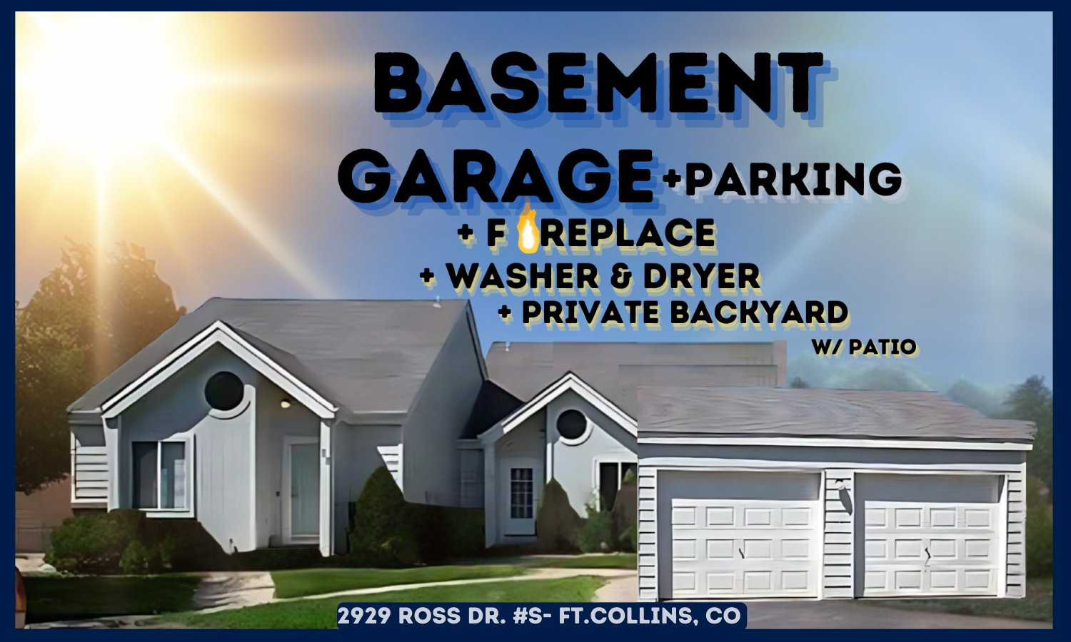 Fort Collins Townhome: 2929 Ross Drive