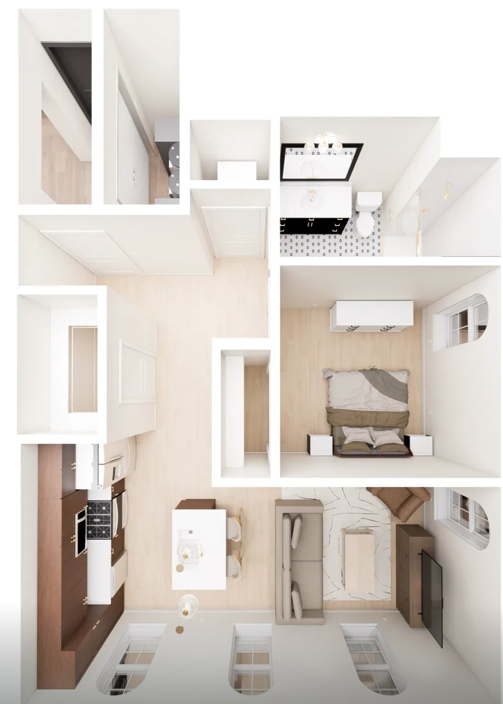 Brooklyn Apartment: 101 Monroe Street