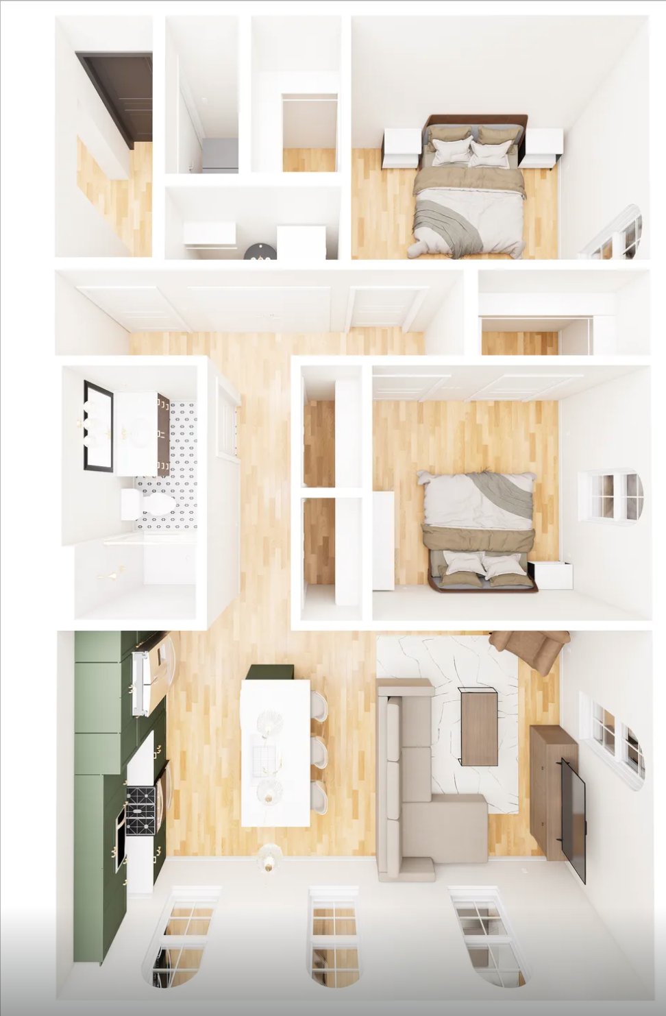 Brooklyn Apartment: 101 Monroe Street