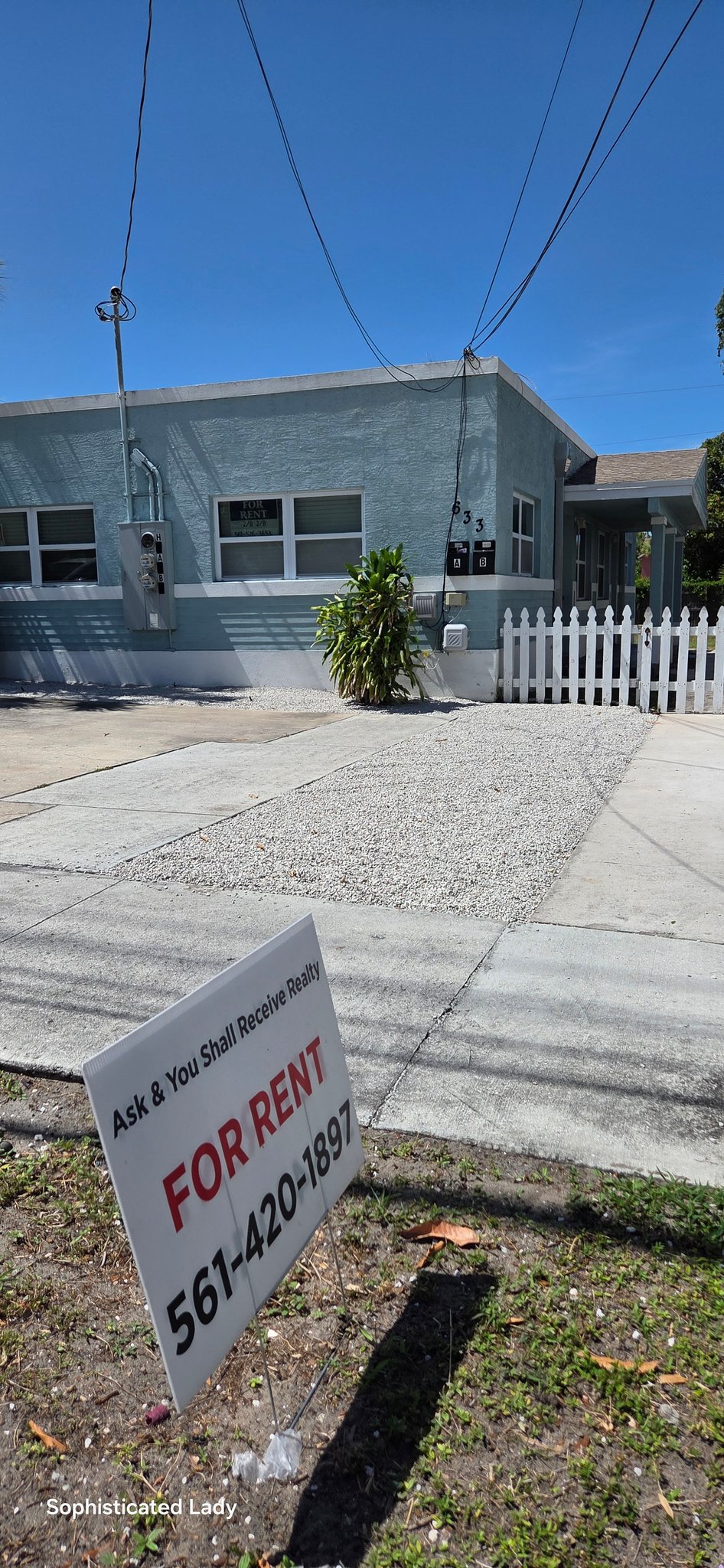 West palm beach Multiplex: 633 11th st.