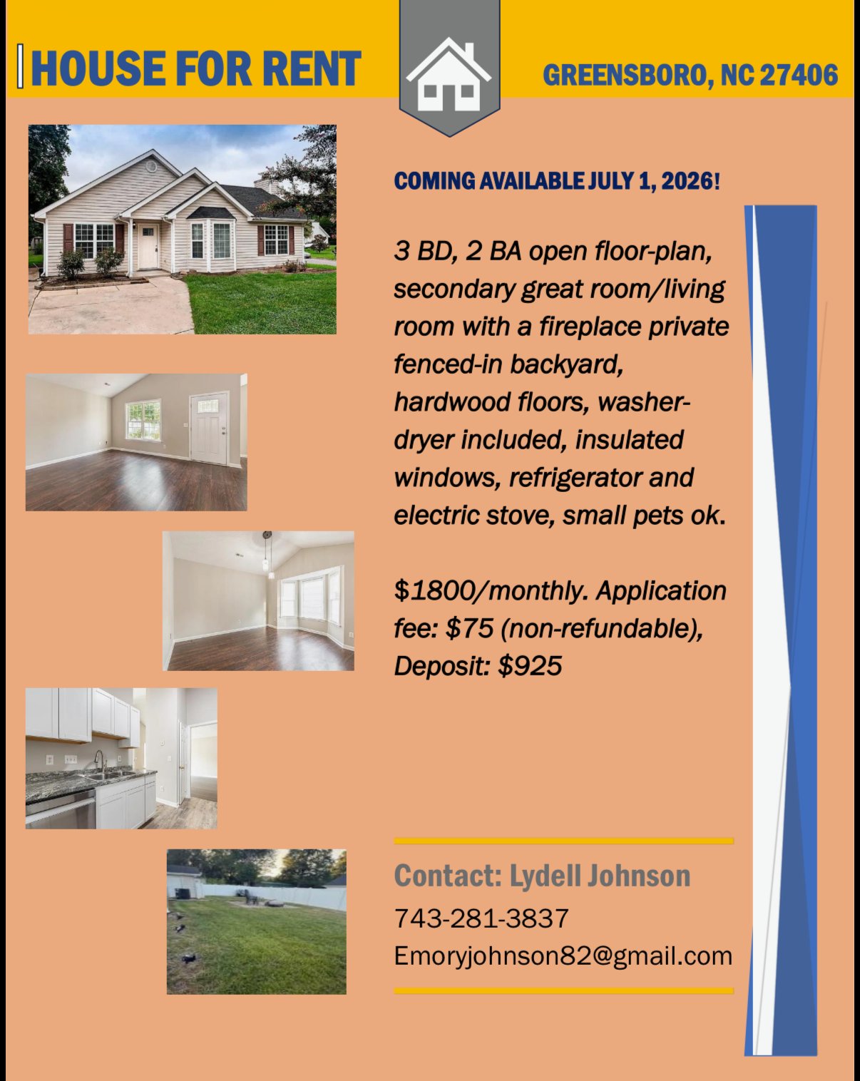 Greensboro House: 900 Brushy Fork Dr