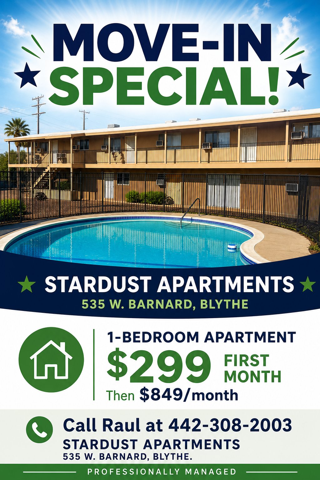 Blythe Apartment: 535 W Barnard St