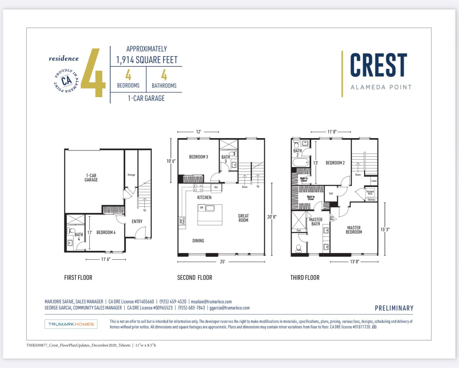 ALAMEDA Townhome: 147 W Atlantic Ave