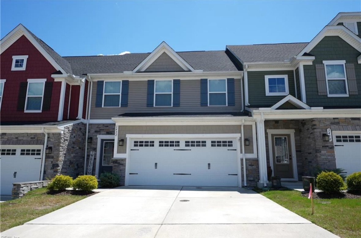 Toano Townhome: 3432 Foxglove Drive