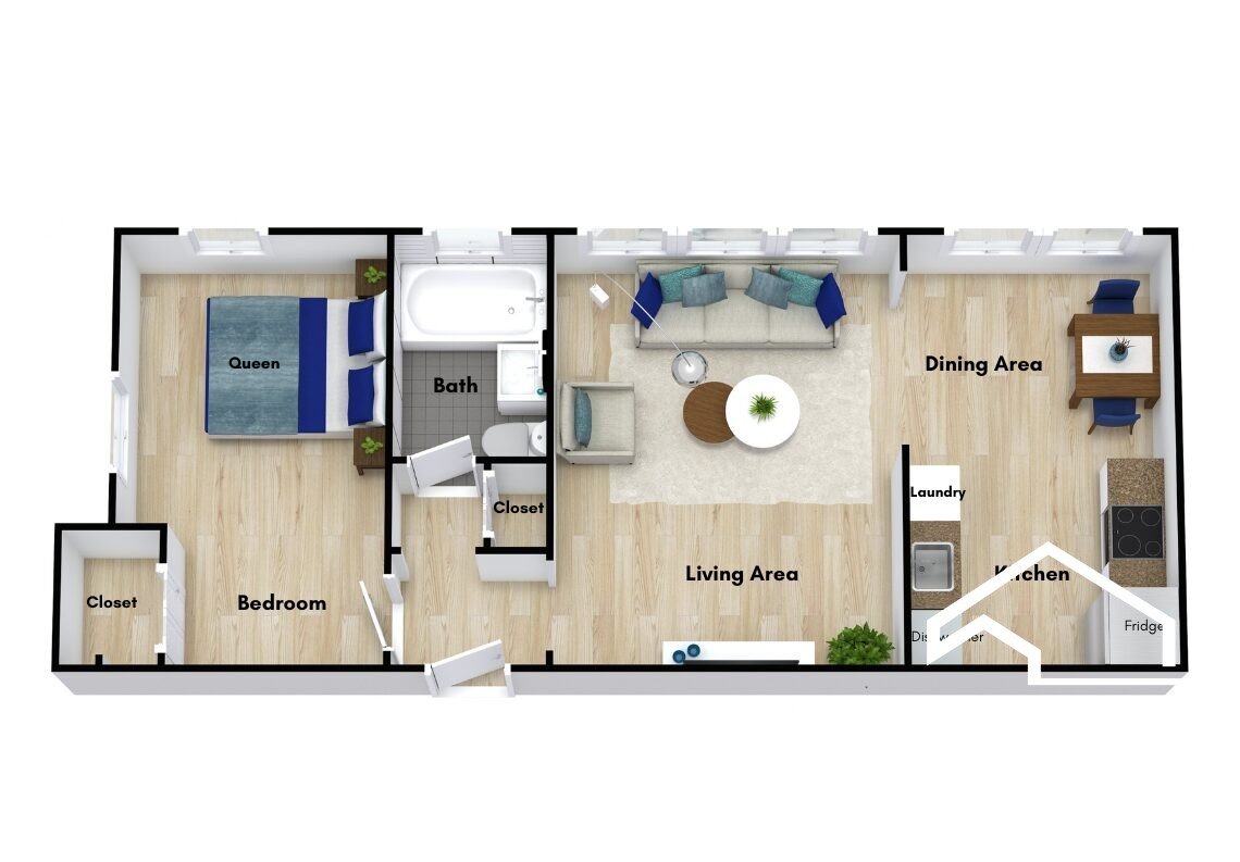 Winnetka Apartment: 545 Chestnut St., #301