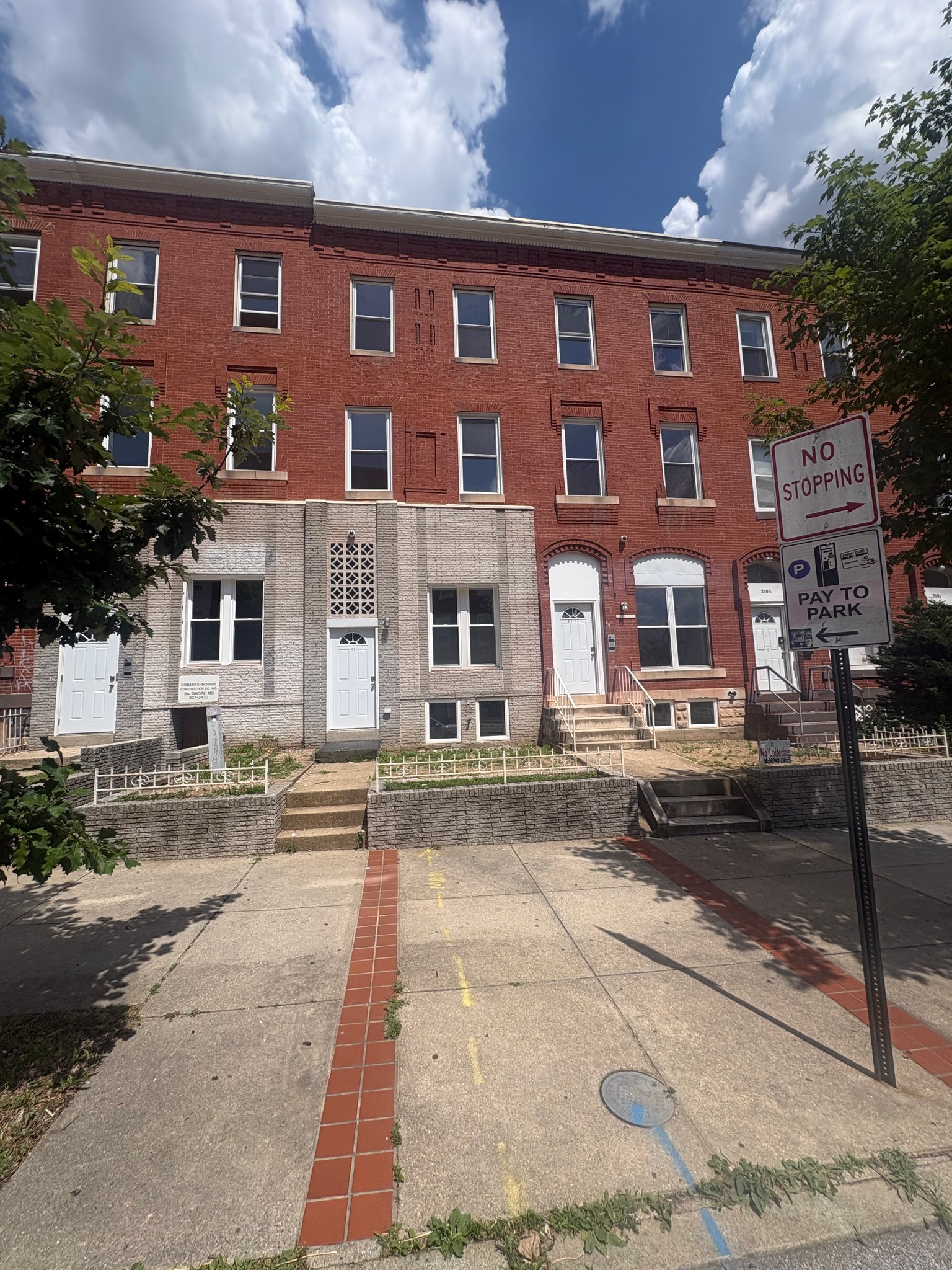 Baltimore Apartment: 2105 Maryland Ave