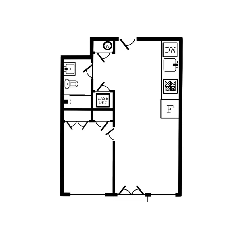 Philadelphia Apartment: 1112 E Berks St.