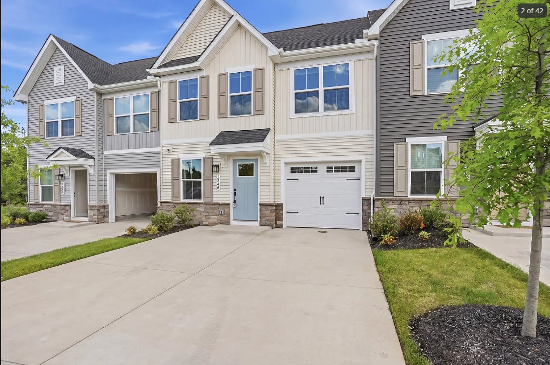 Sandston Townhome: 2264 Palm Ct