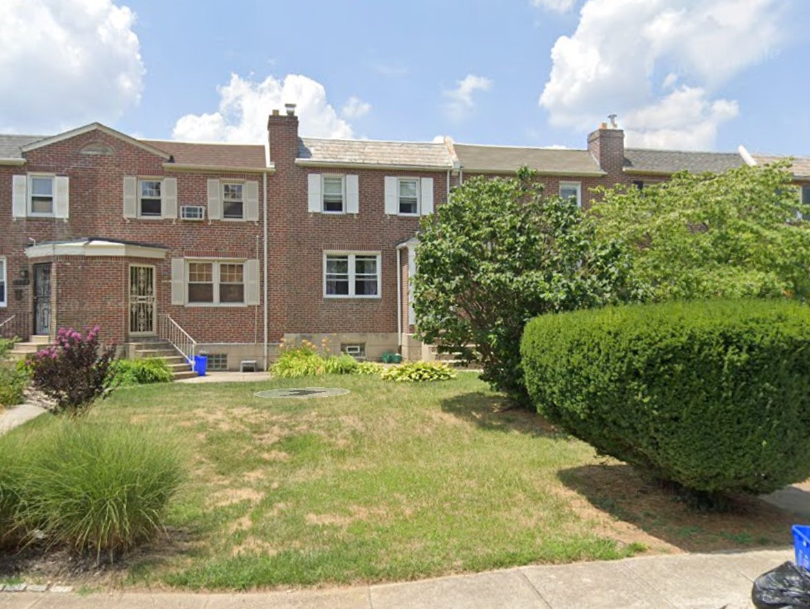 Philadelphia Townhome: 2636 sorrento