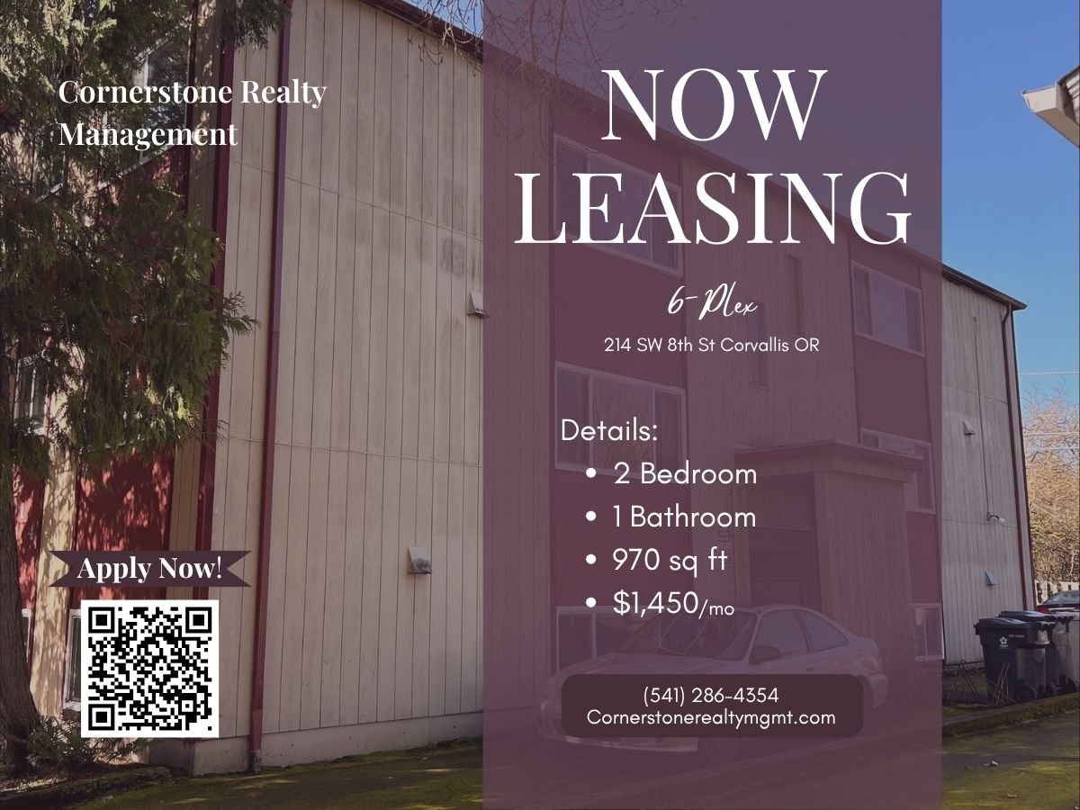 Corvallis Apartment: 214 SW 8th St