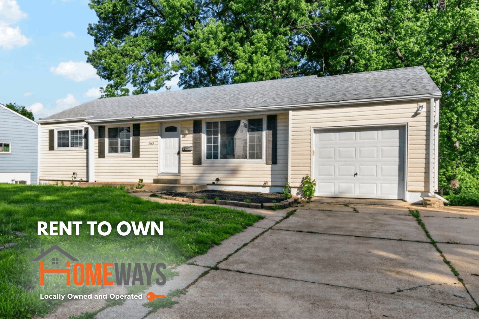 St Louis House: 7243 General Sherman Ln