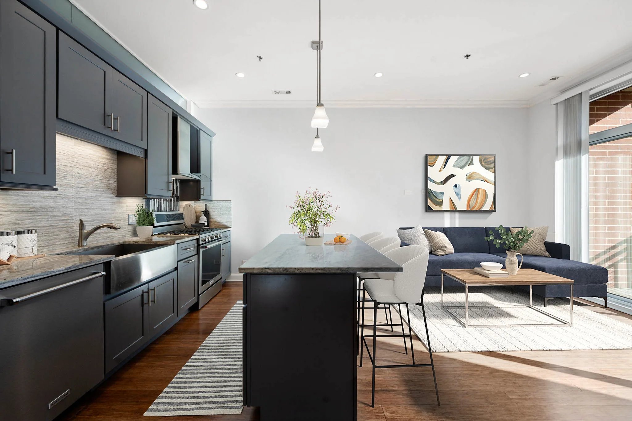 Chicago Condo: 45 S Aberdeen St