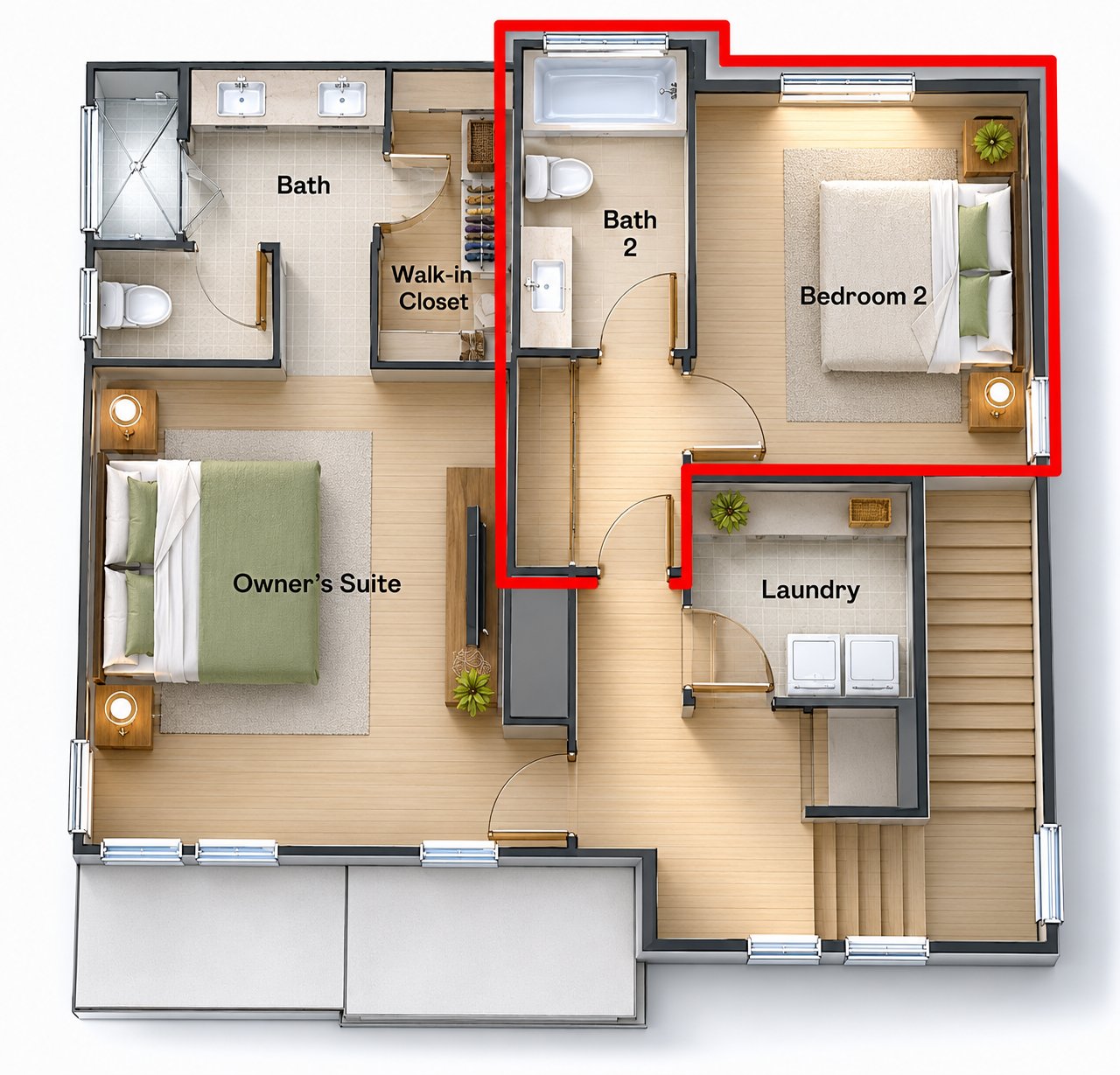 Irvine Single Room: 329 Proctor
