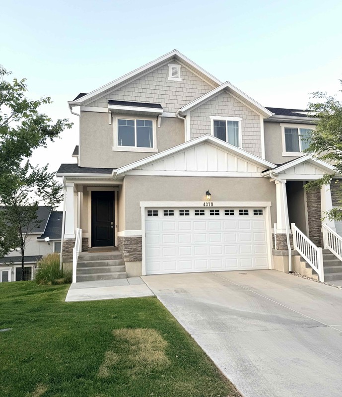 Herriman Townhome: 4378 W Sykes Ln