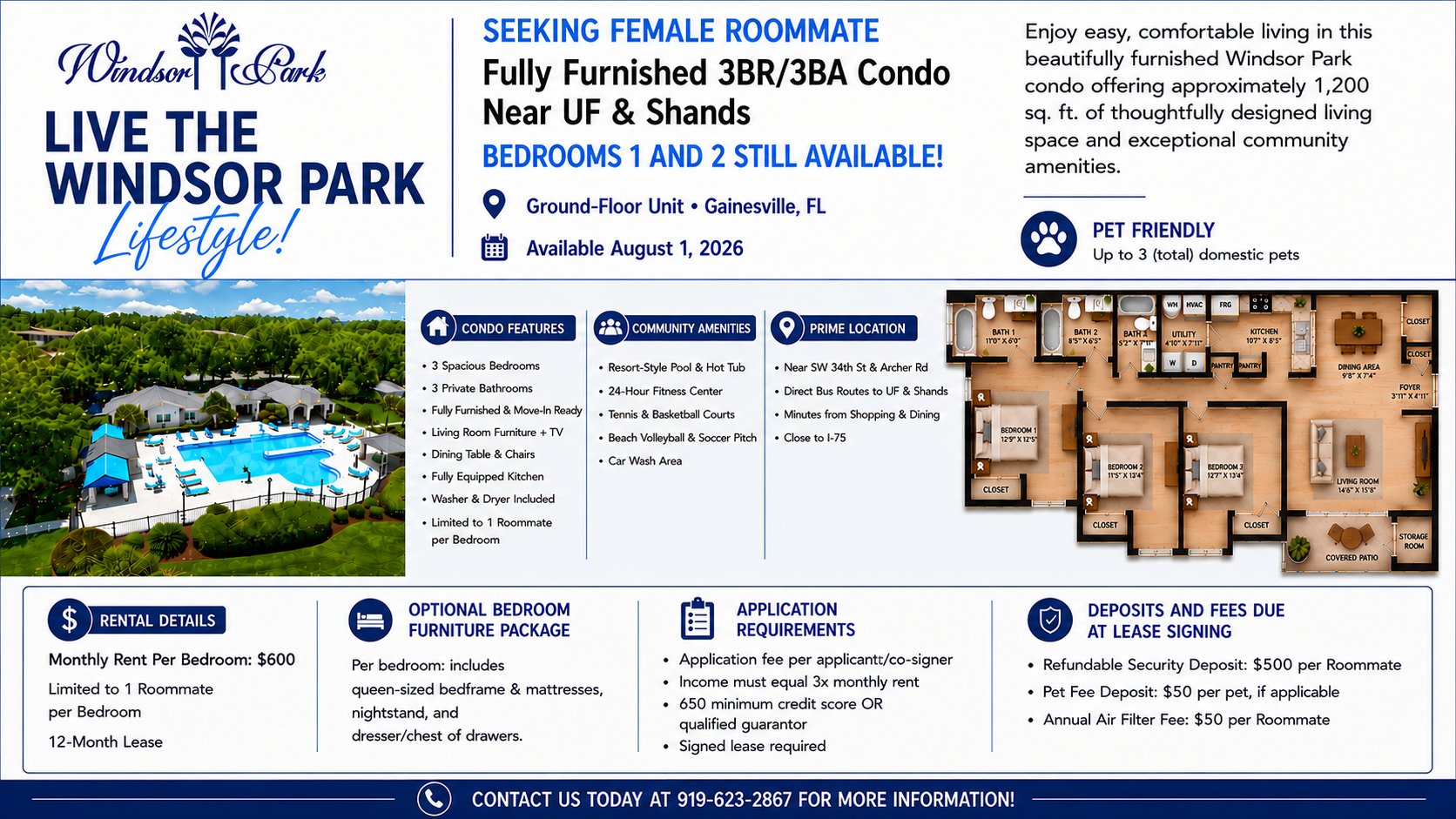 Gainesville Condo: 3705 SW 27th St