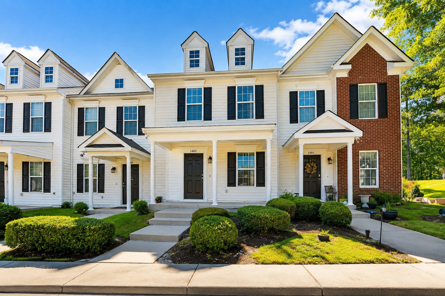Knightdale Townhome: 1403 Plexor Ln