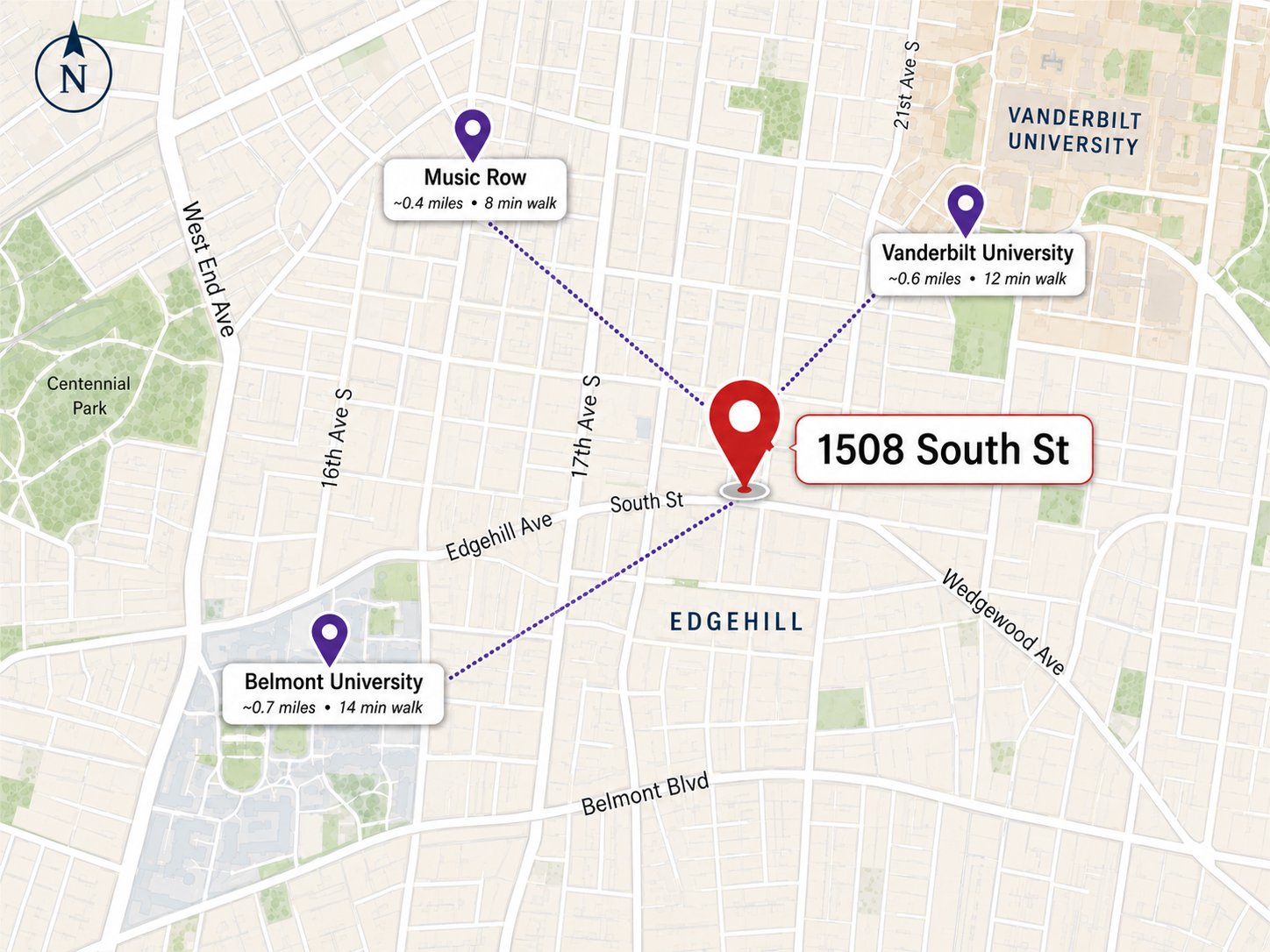 Nashville House: 1508 south st