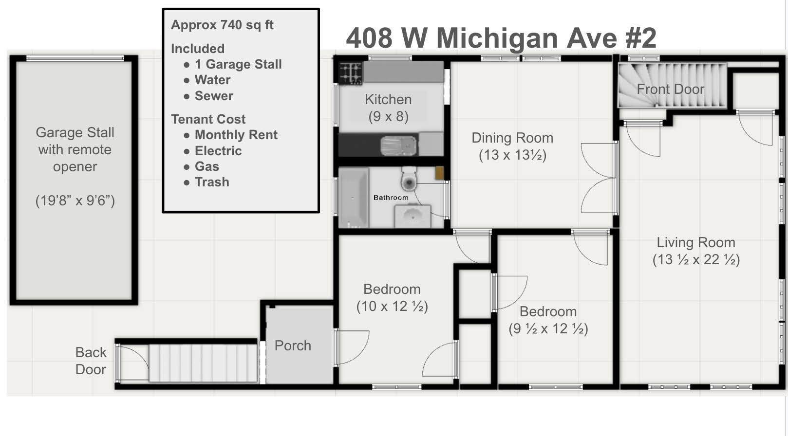 Augusta Multiplex: 408 W Michigan Ave