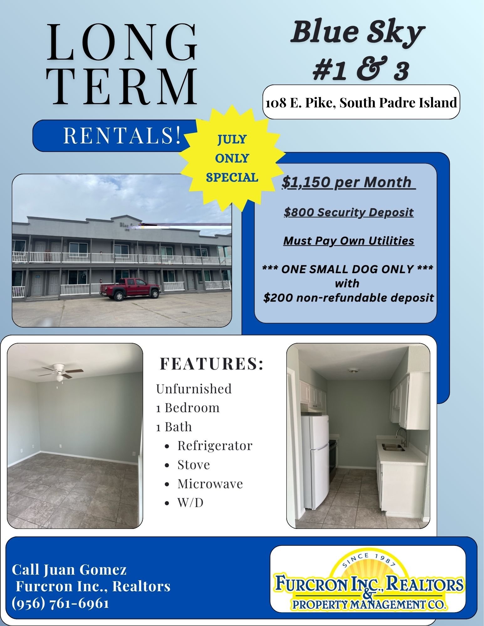 South Padre Island Condo: 108 E Pike