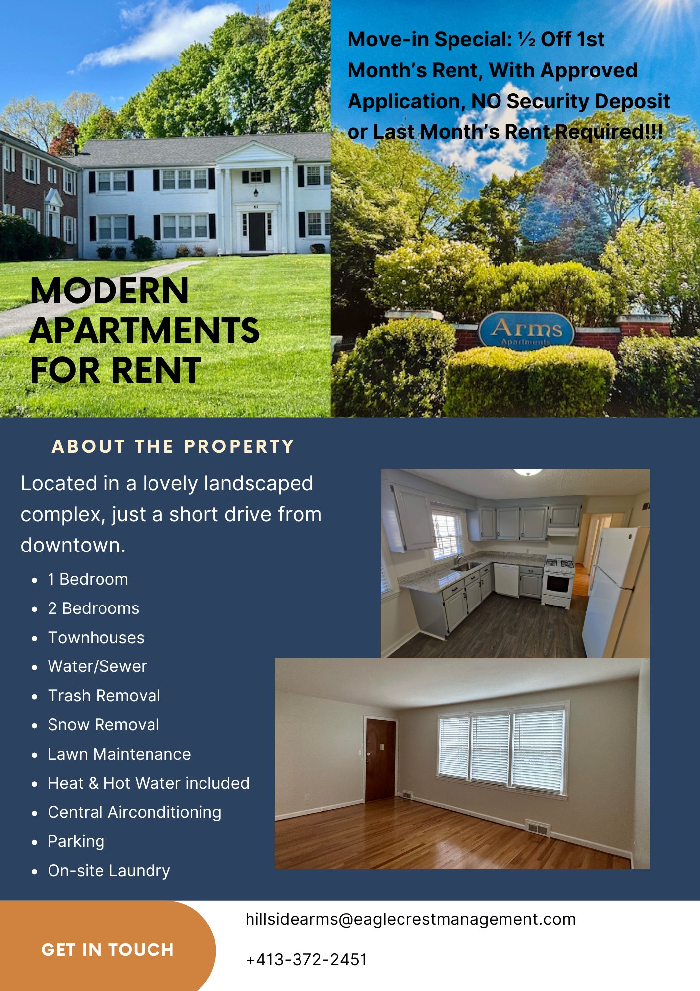 West Springfield Apartment: 61 Mercury Ct.