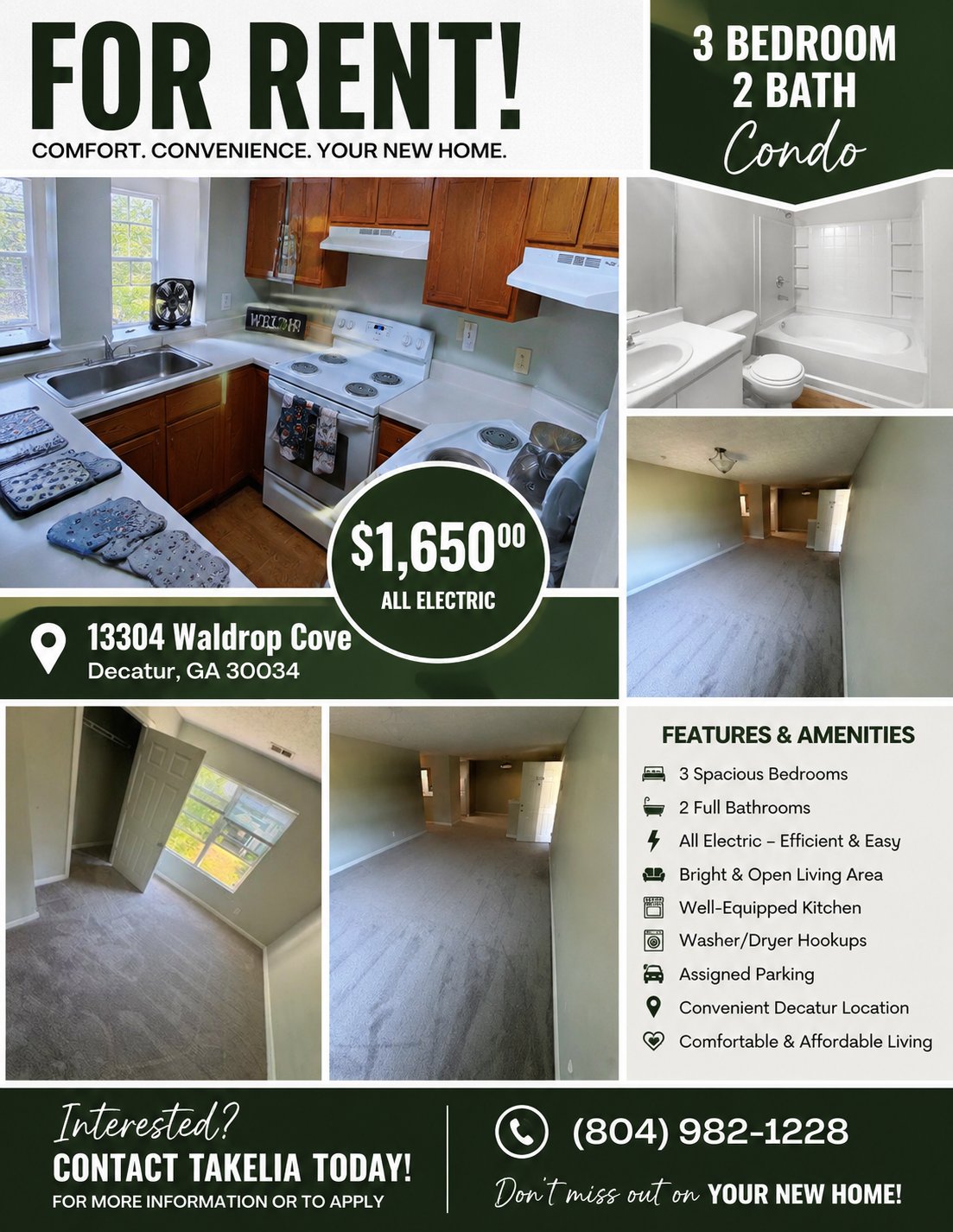 Decatur Condo: 13304 Waldrop Cv