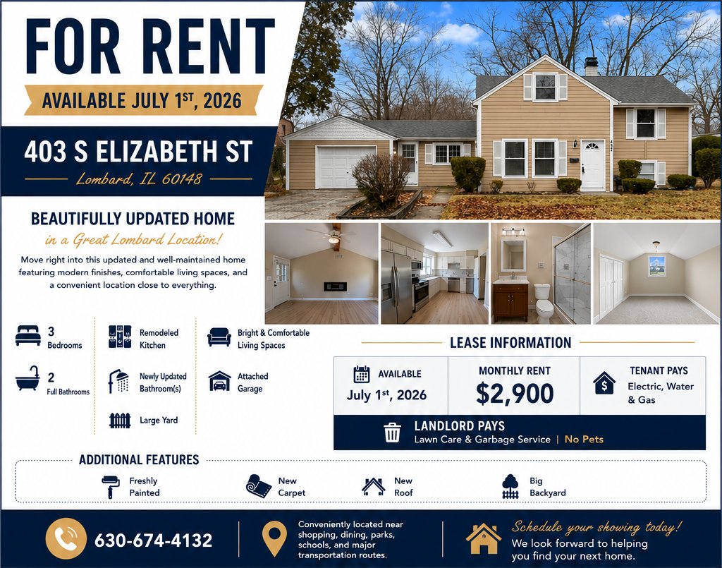 Lombard House: 403 S Elizabeth St