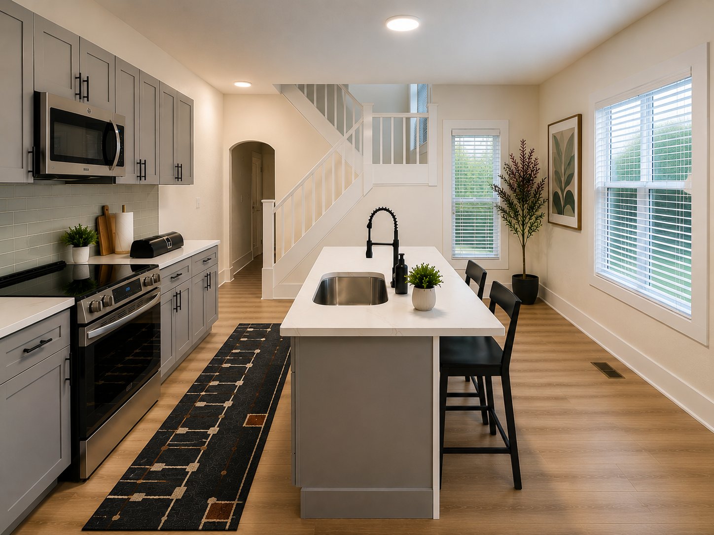 Columbus Townhome: 1165 E Whittier St