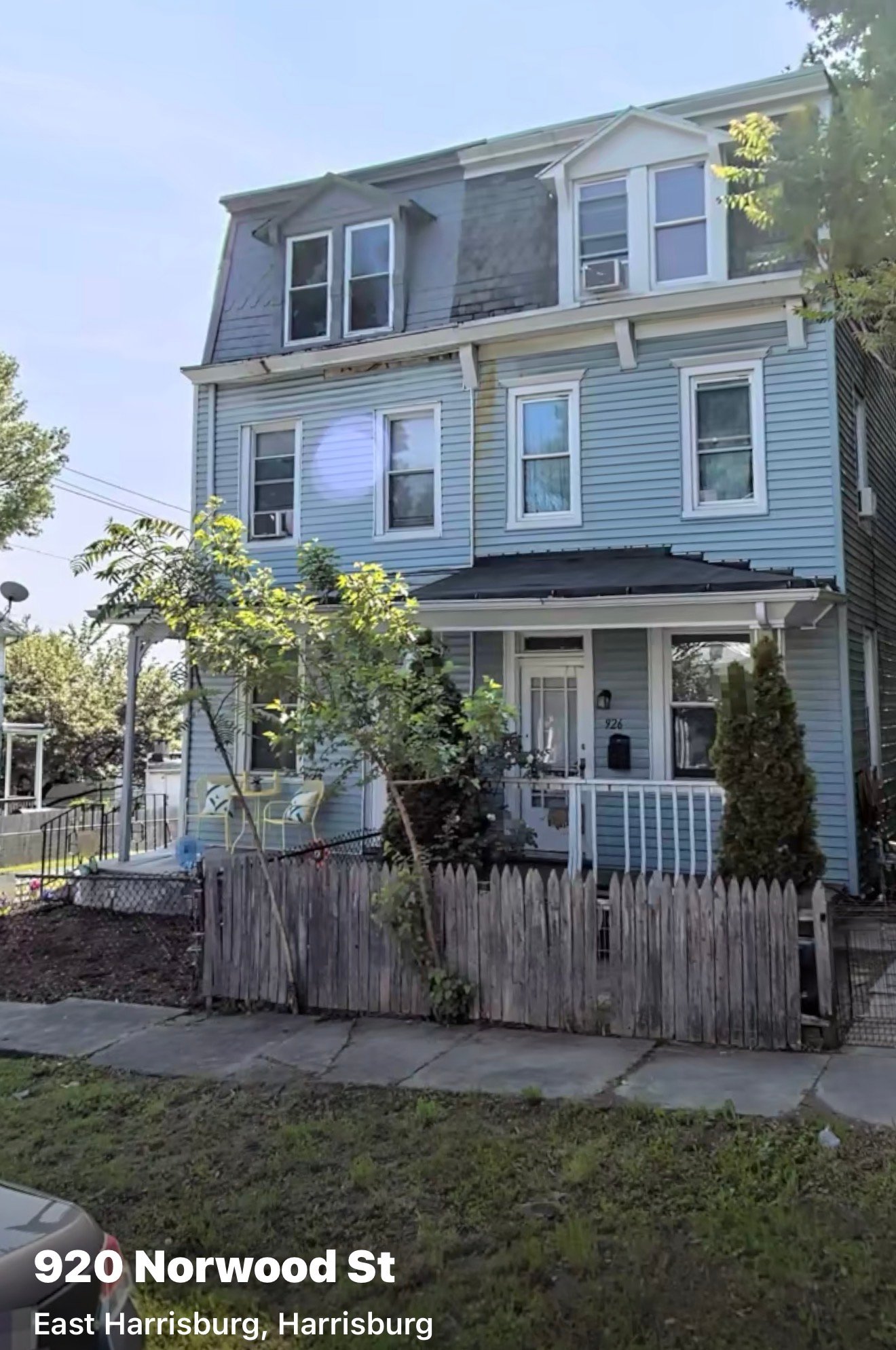 Harrisburg Townhome: 926 Norwood St
