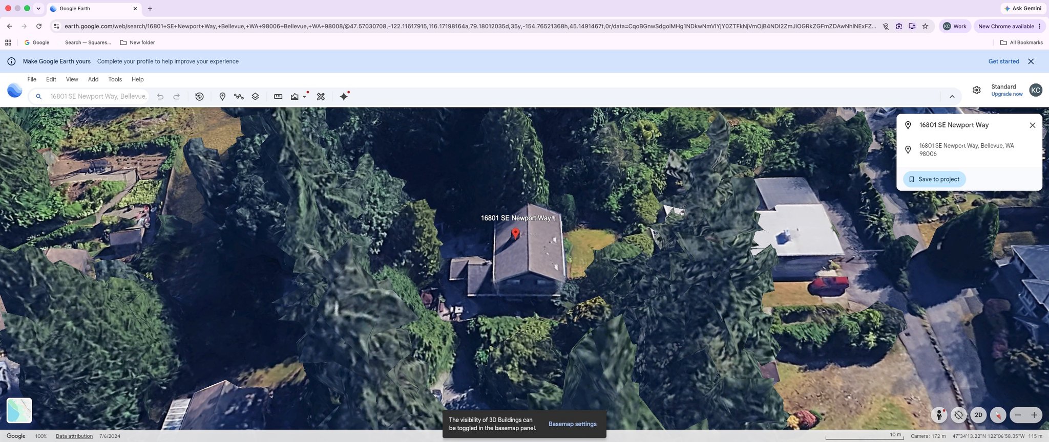 BELLEVUE House: 16801 SE NEWPORT WAY