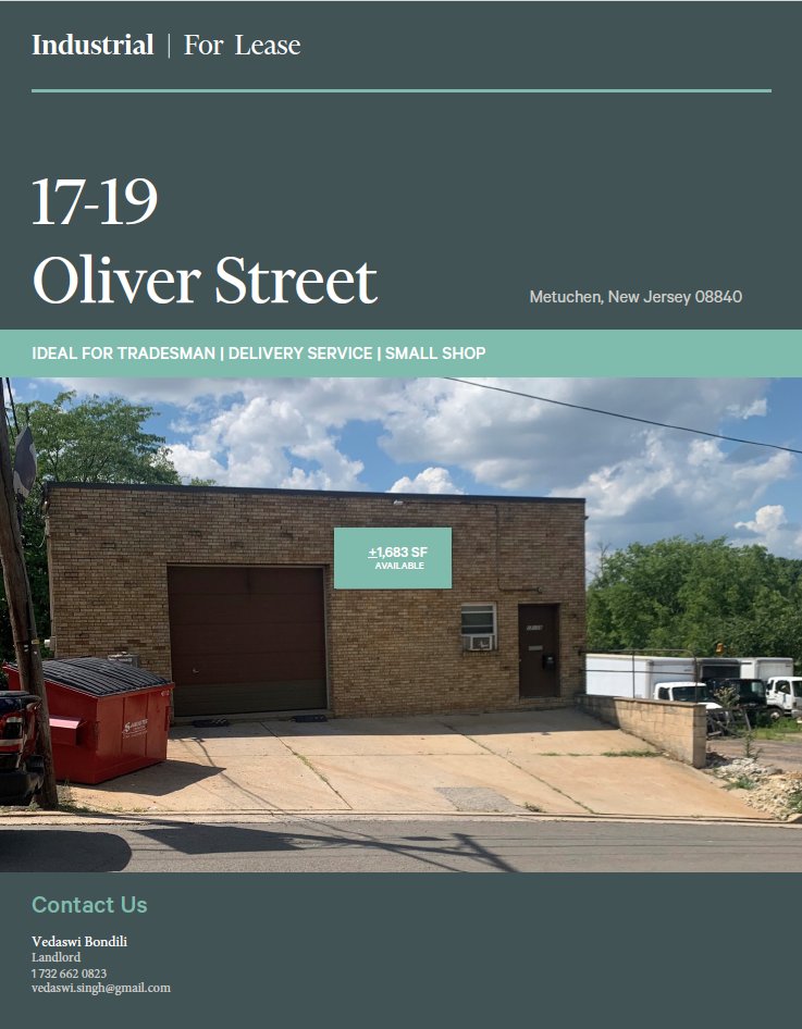 Metuchen Other: 19 Oliver st.