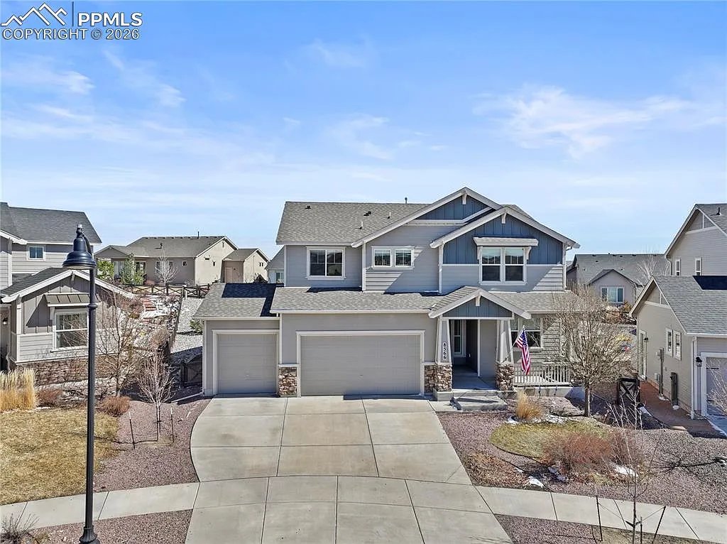 Colorado Springs House: 8566 Crooked Branch Lane