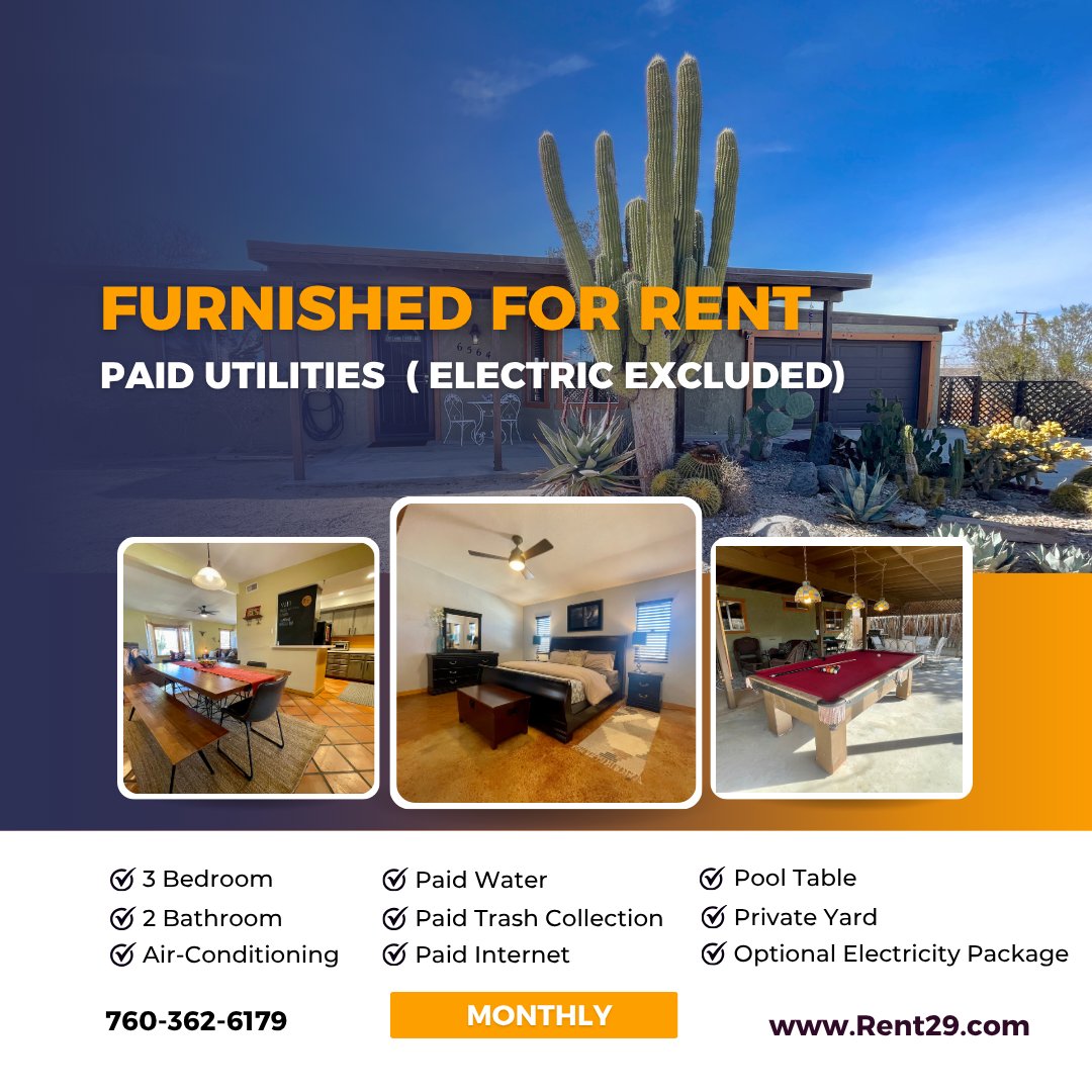 Twentynine Palms House: 6500 Pine Spring