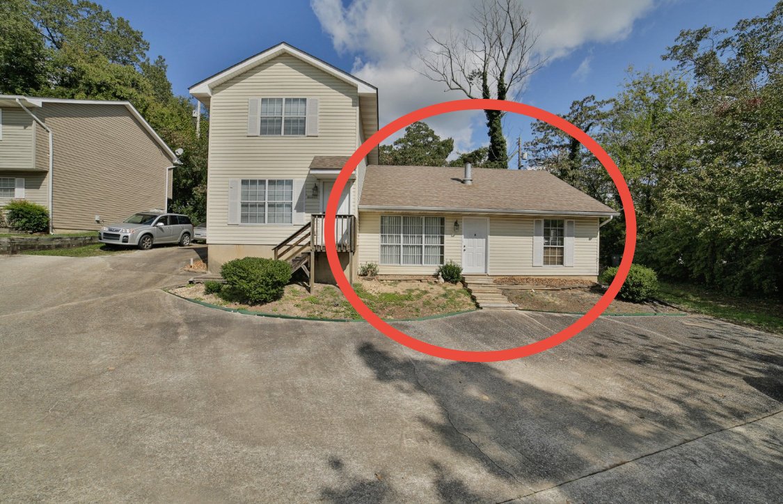 Chattanooga Townhome: 3839 n terrace