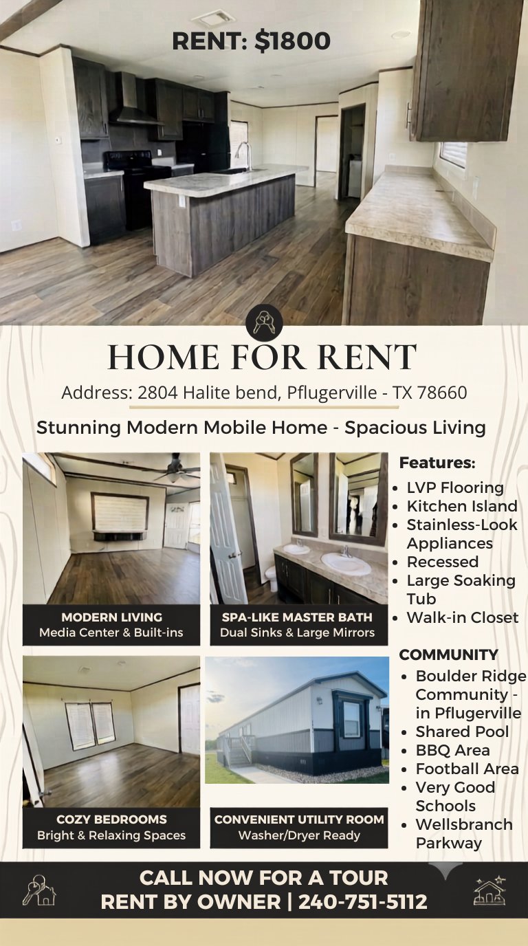 Pflugerville Other: 2804 Halite bend