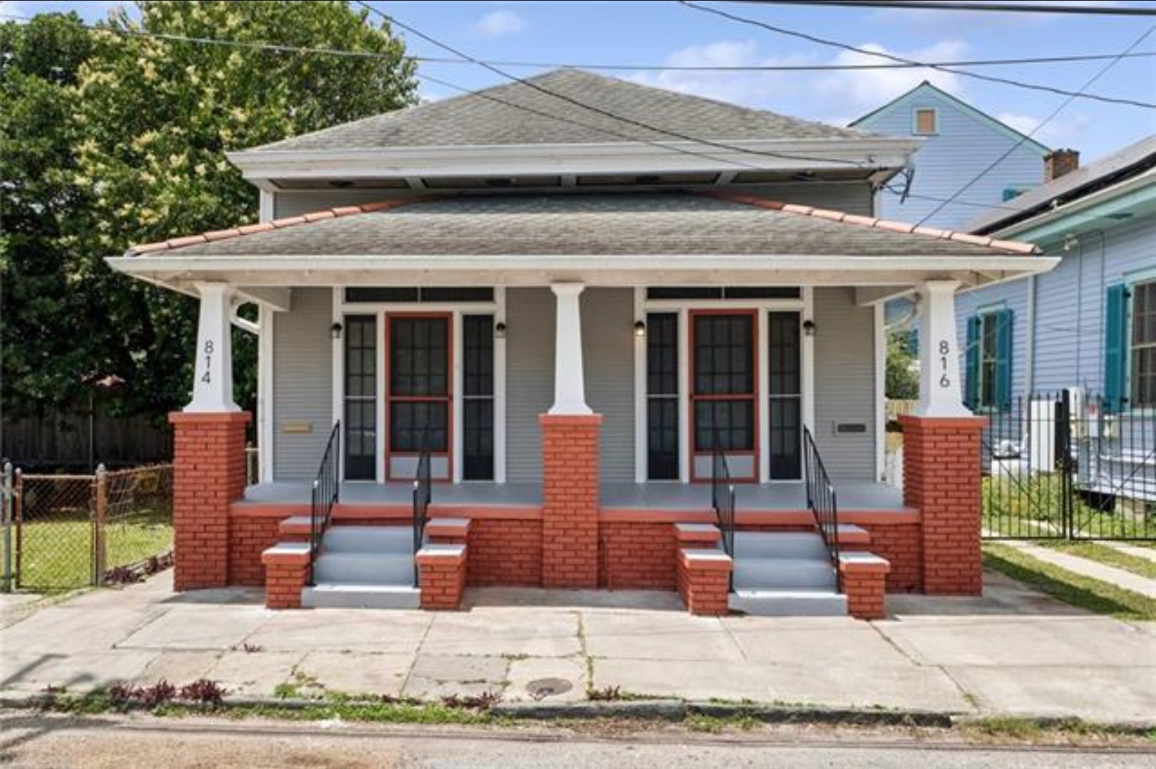 New Orleans Townhome: 814 Gallier St