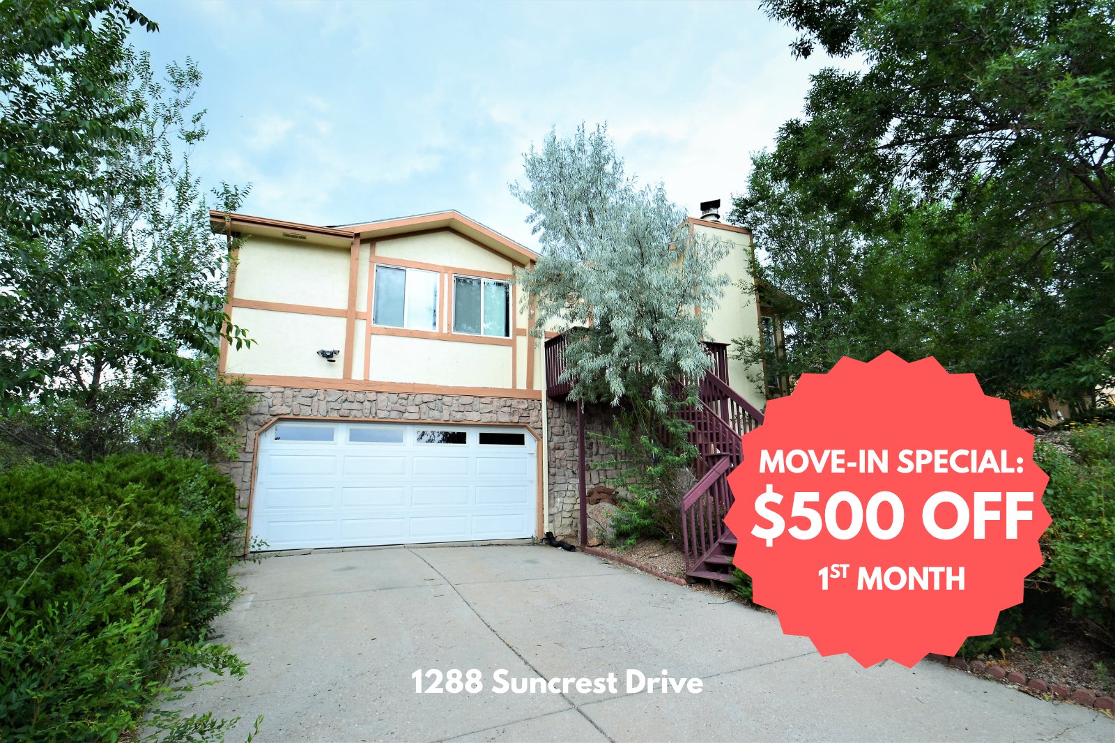 Colorado Springs House: 1288 Suncrest Way