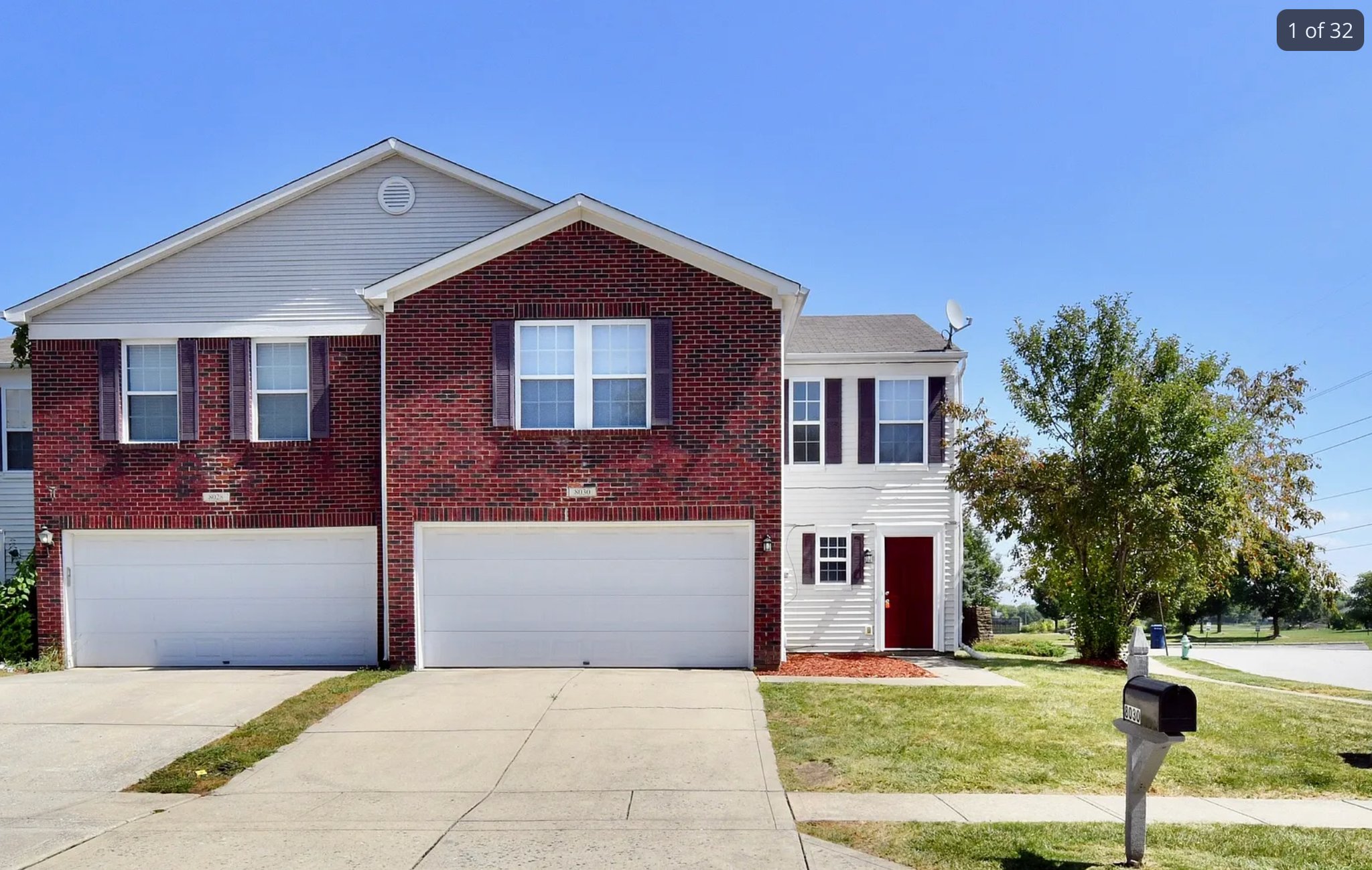 Indianapolis Townhome: 8030 Cork Bend LN