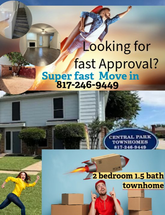 White Settlement Townhome: 114 S. Las Vegas Trail