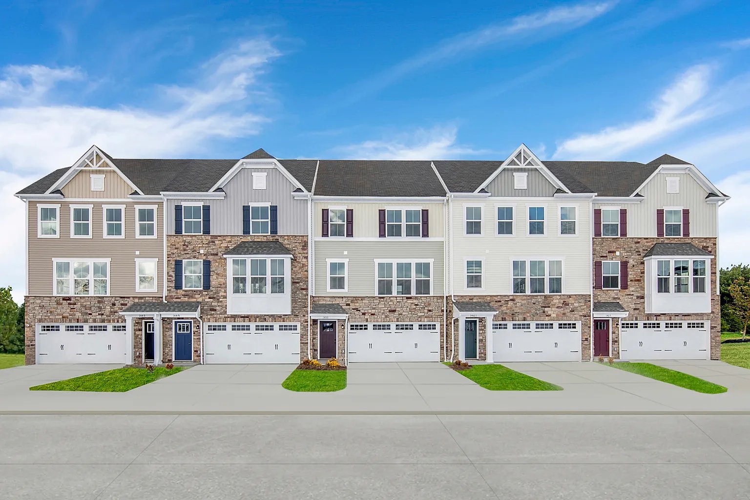 Delaware Townhome: 210 Via Veneto