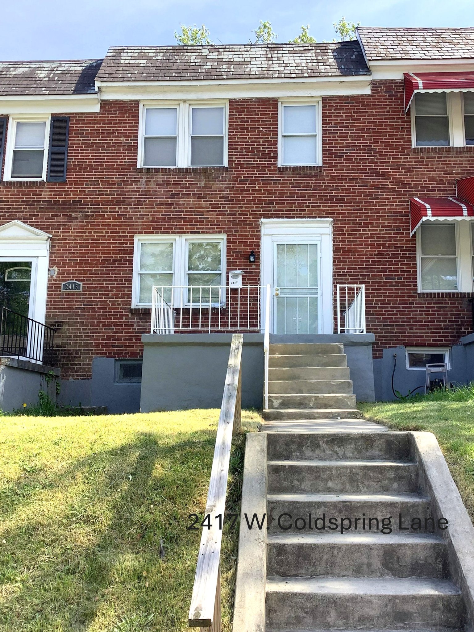 Baltimore Townhome: 2417 W Cold Spring Ln