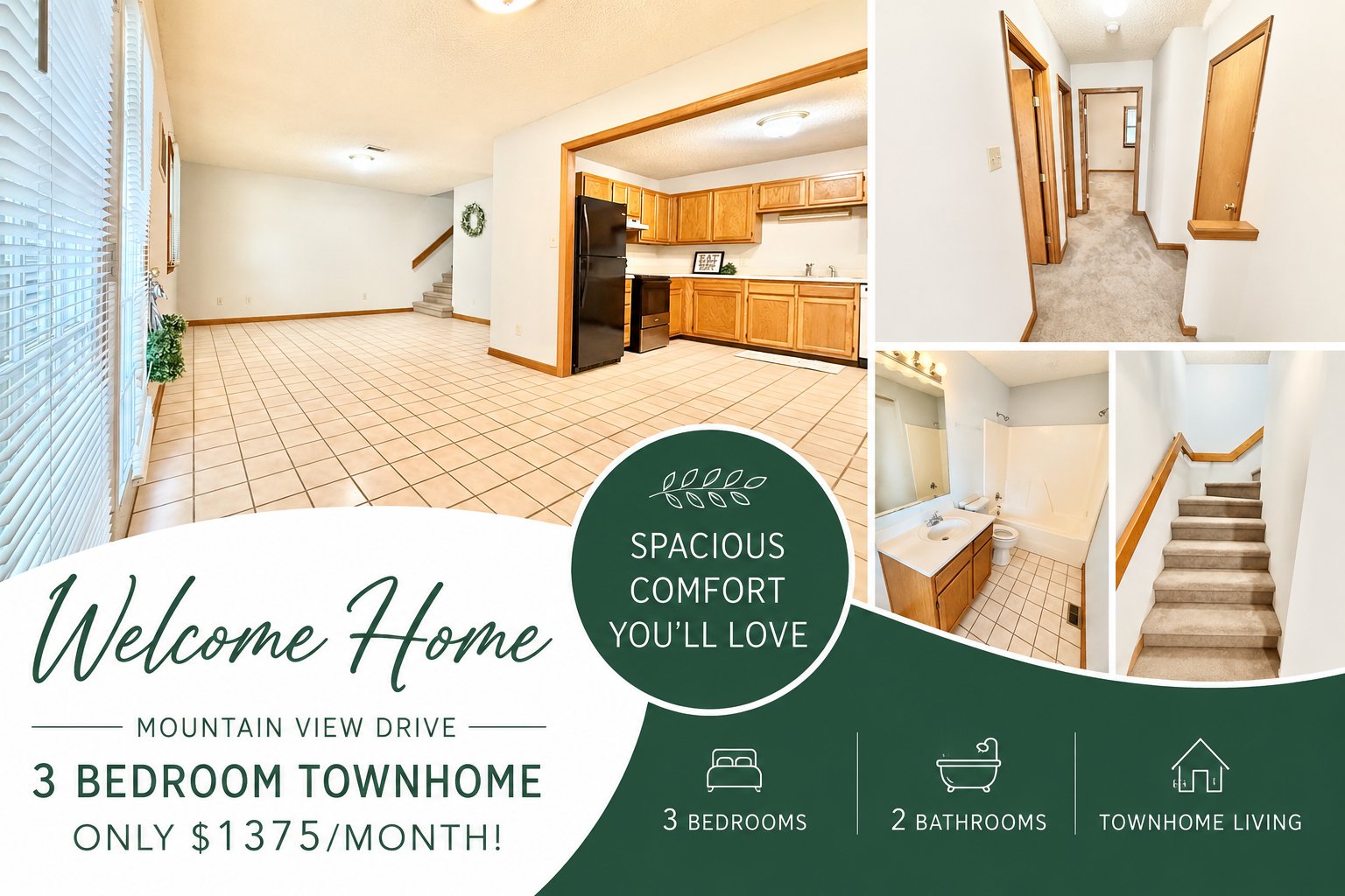 Johnson City Townhome: 103 Mountain View Dr