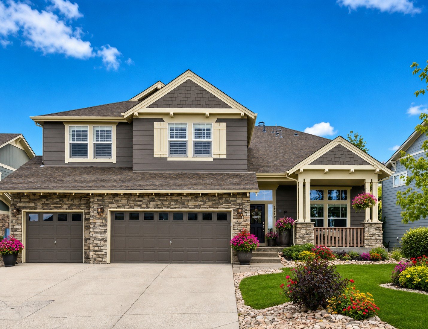 Castlerock House: 2212 Ridgetrail Drive