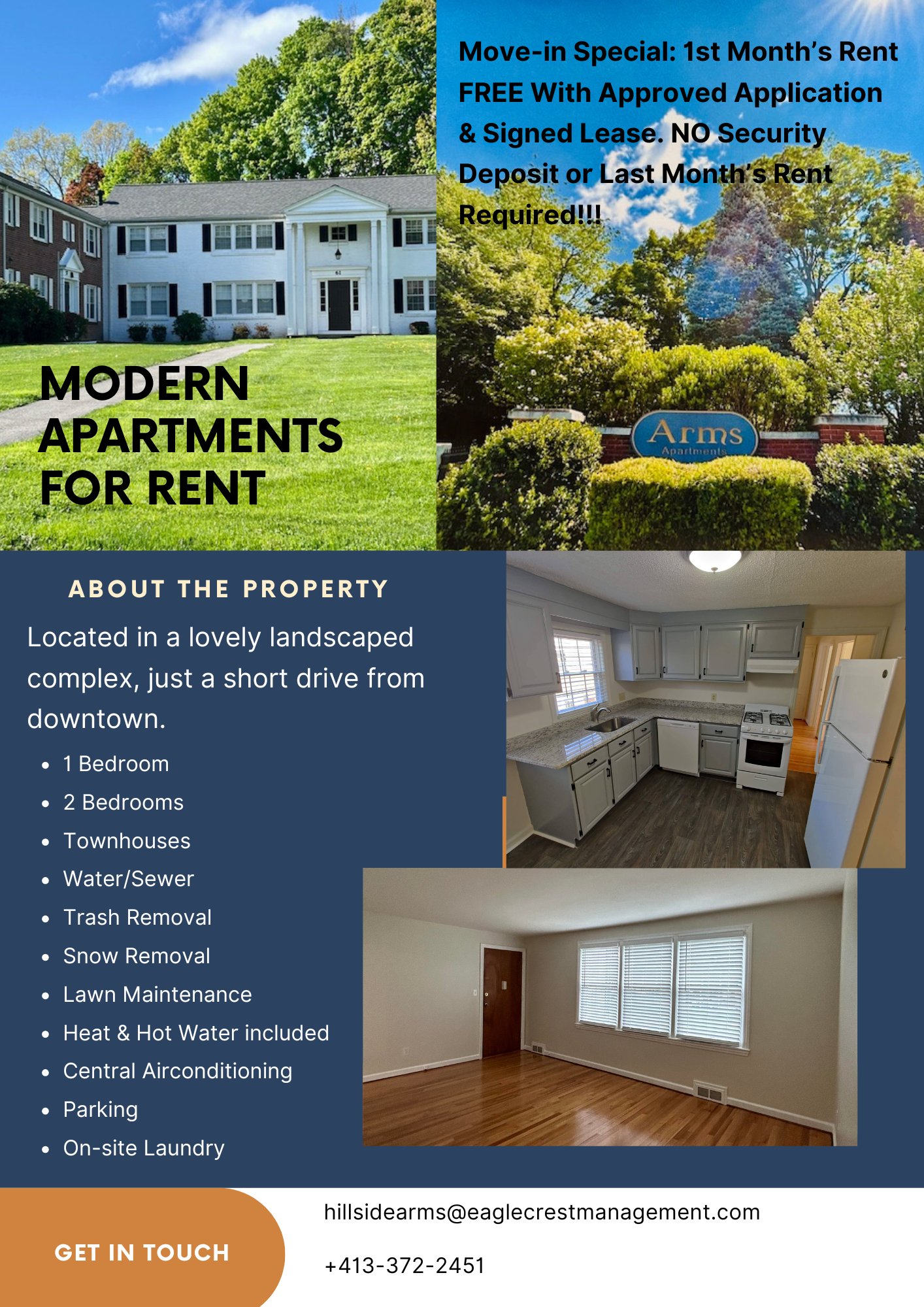 West Springfield Apartment: 62 Mercury Ct.,